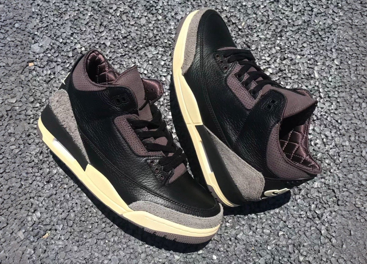 A MA MANIERE X AIR JORDAN 3 “BLACK” - RELEASES JULY 18, 2024