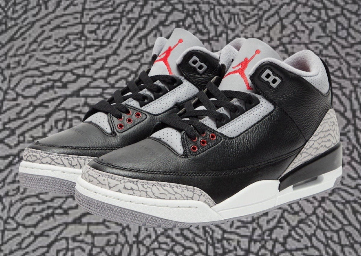 AIR JORDAN 3 OG “BLACK CEMENT” - RETURNS NOVEMBER 2024