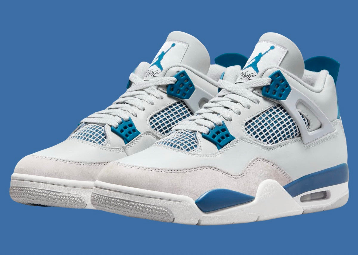 AIR JORDAN 4 “MILITARY BLUE” - RELEASES MAY 4, 2024