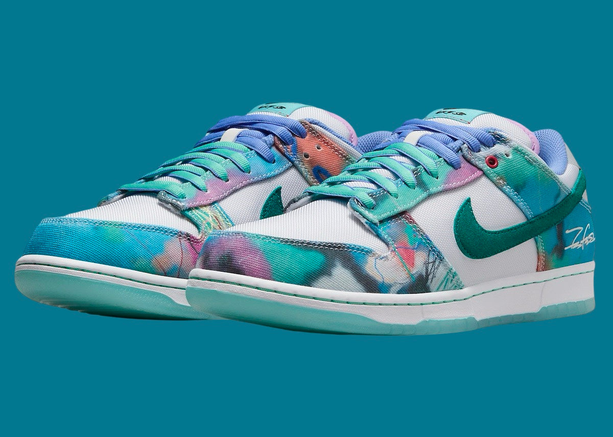 FUTURA LABORATORIES X NIKE SB DUNK LOW - RELEASES MAY 10, 2024