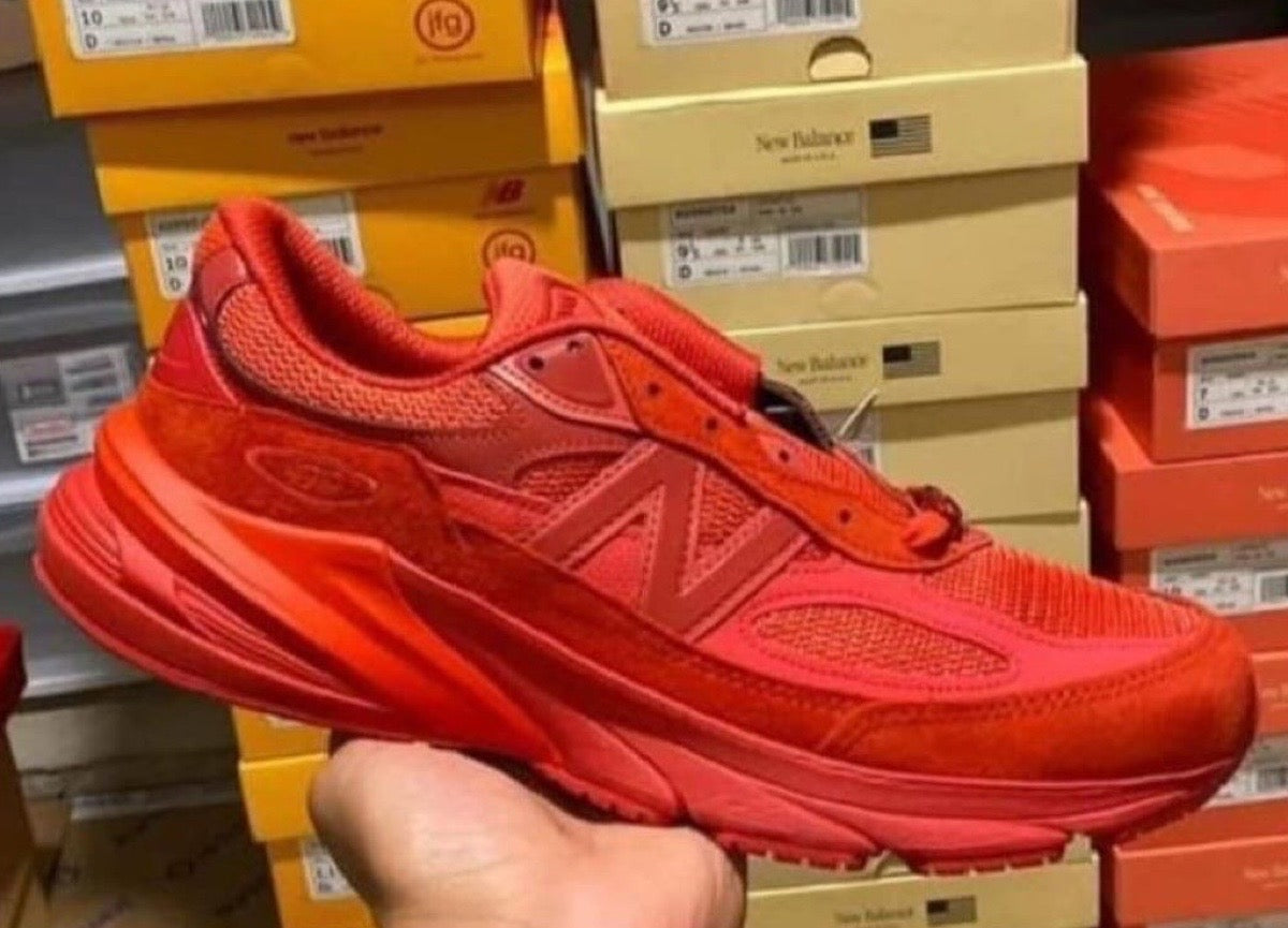 JOE FRESHGOODS X NEW BALANCE 990V6 MADE IN USA “RED” - RELEASES AUGUST 2024