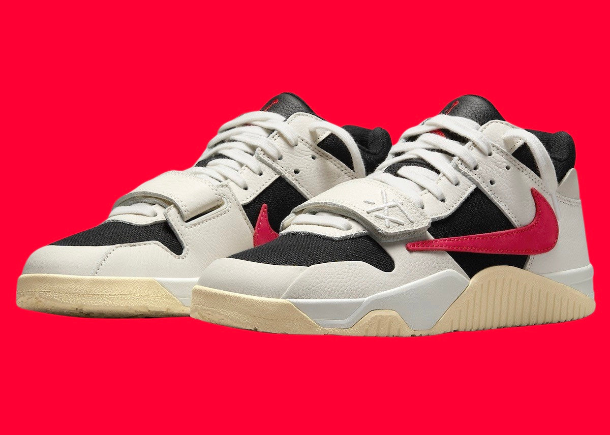 TRAVIS SCOTT X JORDAN JUMPMAN JACK TR “UNIVERSITY RED” - RELEASES MAY 10, 2024