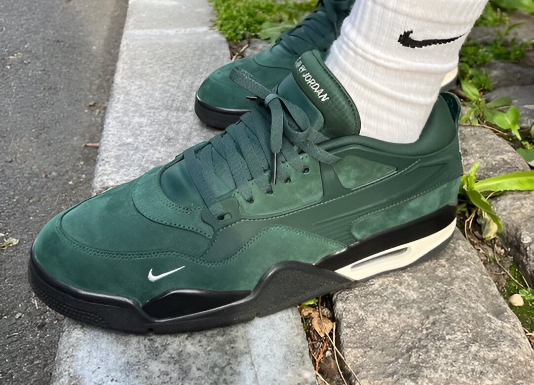 NIGEL SYLVESTER X AIR JORDAN 4 RM “PRO GREEN” - RELEASES JULY 3, 2024
