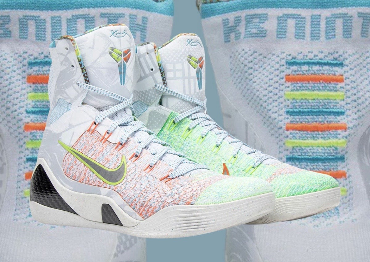 Nike kobe 9 elite white on sale