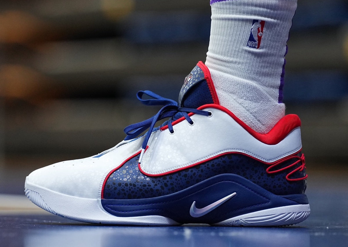 LEBRON JAMES DEBUTS NIKE LEBRON 22 “USA” PE - JULY 25, 2024
