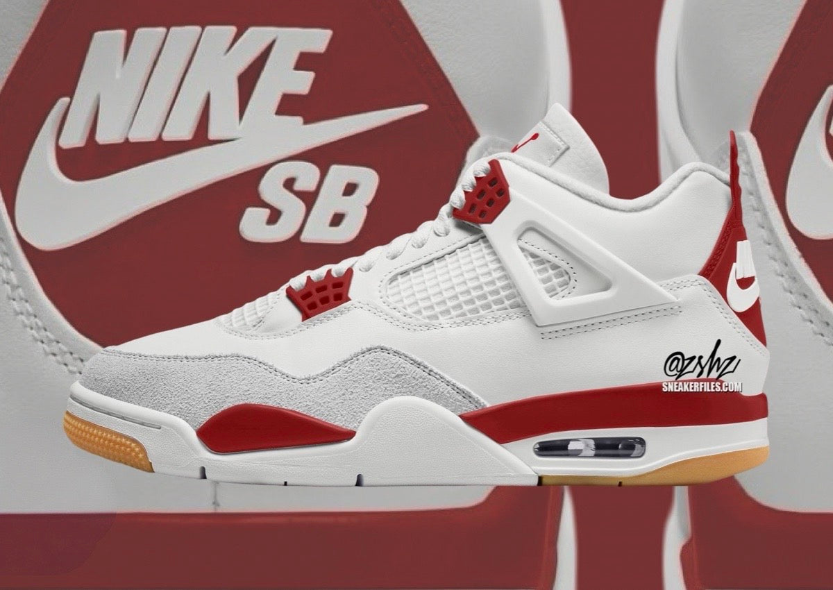 NIKE SB X AIR JORDAN 4 “VARSITY RED” - RELEASES SPRING 2025