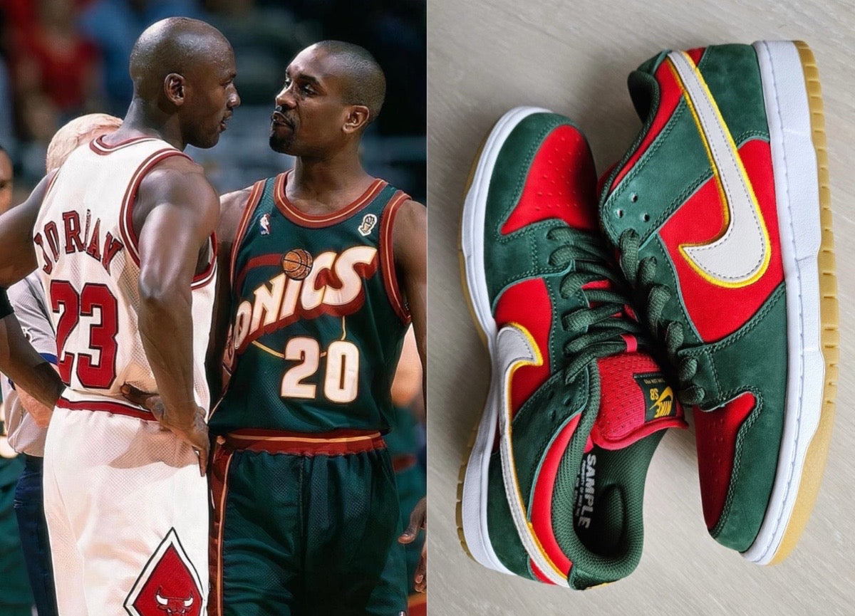 NIKE SB DUNK LOW PRM “SEATTLE SUPERSONICS” - RELEASES HOLIDAY 2024