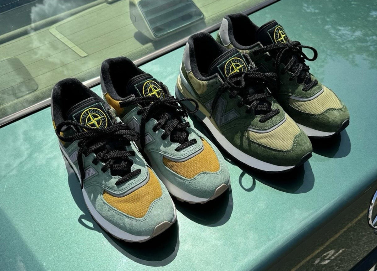 STONE ISLAND X NEW BALANCE 574 LEGACY PACK - RELEASES JUNE 14, 2024