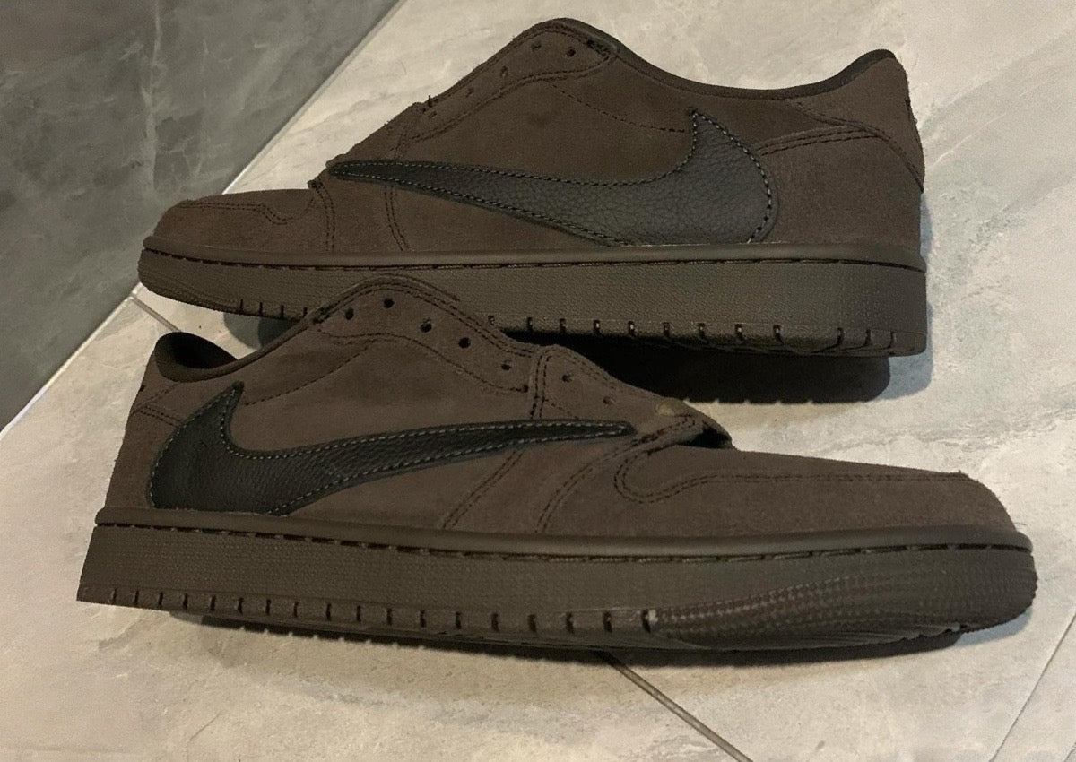 TRAVIS SCOTT X AIR JORDAN 1 LOW OG “VELVET BROWN” - RELEASES SPRING 2025