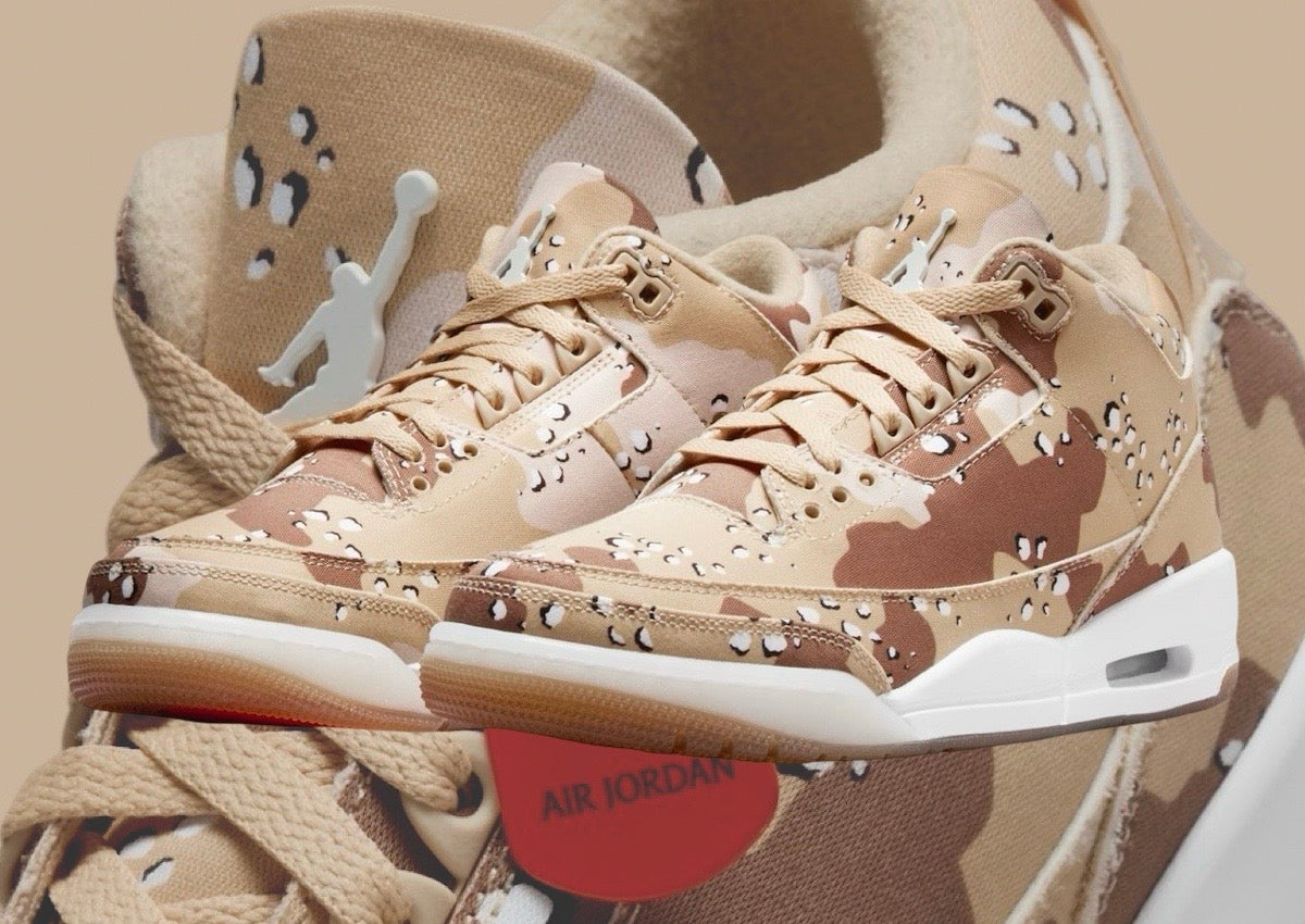 WNBA X AIR JORDAN 3 “DESERT CAMO” - RELEASES JULY 19, 2024