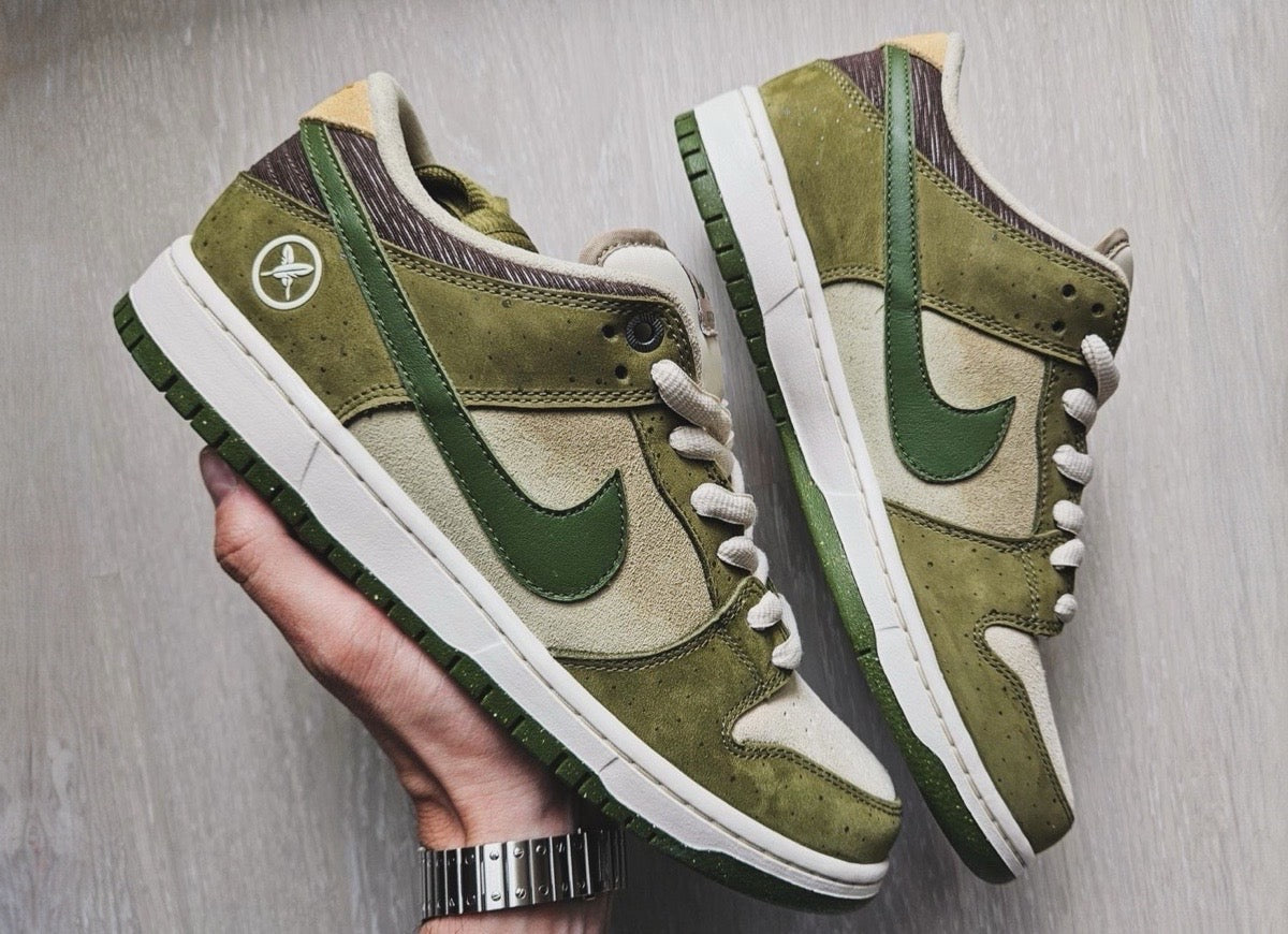 YUTO HORIGOME X NIKE SB DUNK LOW “ASPARAGUS” - RELEASES SPRING 2025