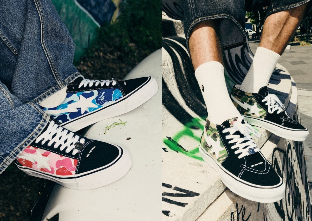 BAPE X VANS SUMMER 2024 COLLECTION - RELEASES JULY 26, 2024