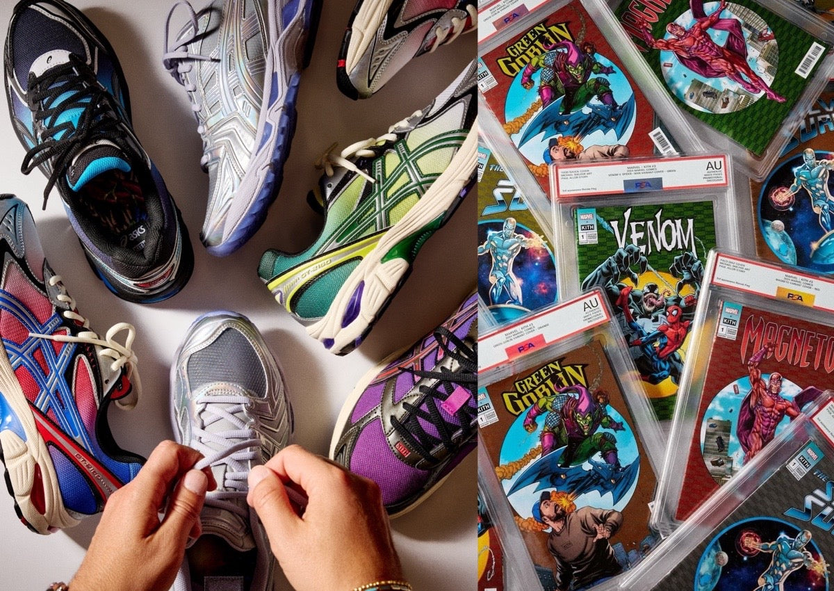 RONNIE FIEG PREVIEWS KITH X ASICS MARVEL SUPER VILLAINS COLLECTION