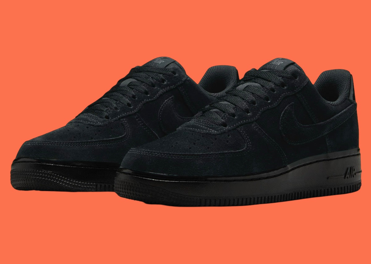 NIKE AIR FORCE 1 LOW “BLACK SUEDE” - RELEASES FALL 2024