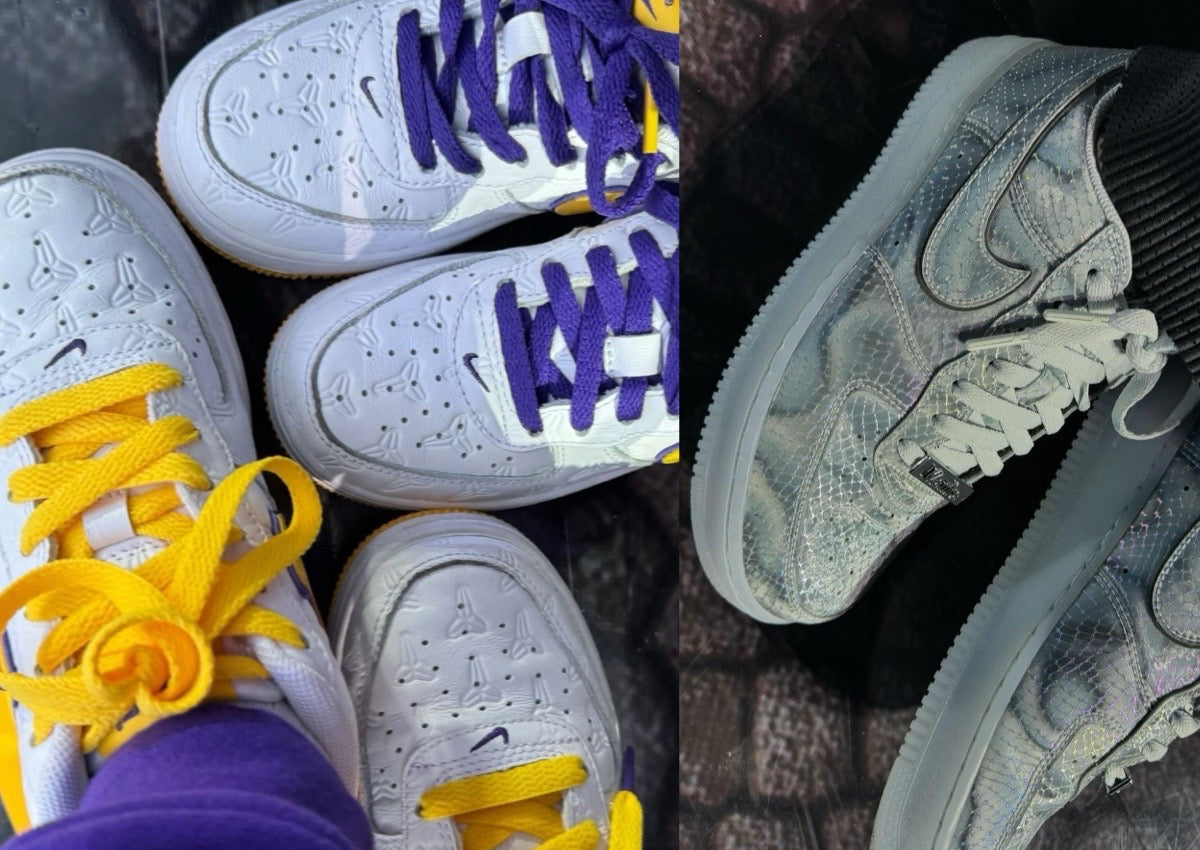 The Bryant Family - Debuts New Nike Kobe Air Force 1 Lows