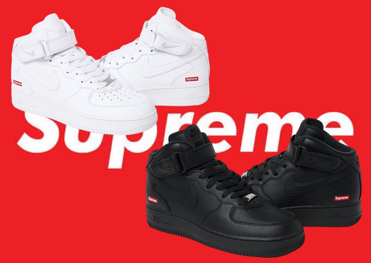 Supreme x Nike Air Force 1 Mid - Releases Fall 2024